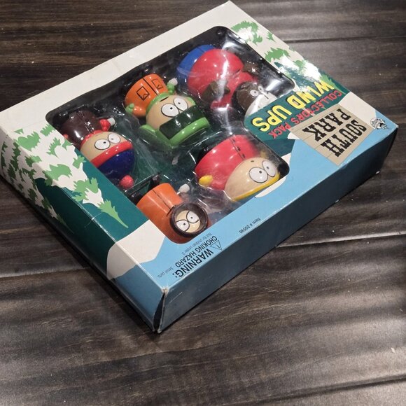 1998 SOUTH PARK COLLECTOR'S PACK WIND UPS BOXED (KYLE KENNY CARTMAN STAN CHEF) - Picture 5 of 6